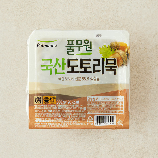 풀무원 국산 도토리묵, 300g, 1개입, 1개