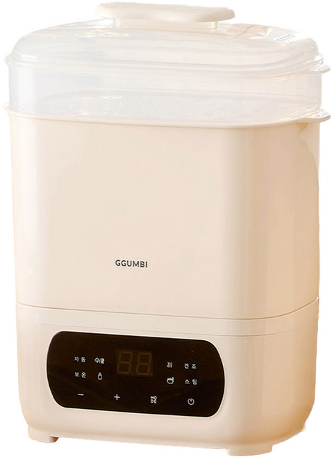 꿈비 스팀 젖병 가열기, 혼합색상, GI23-009