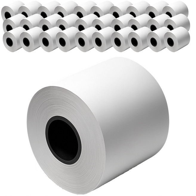 한솔제지 POS 감열 무약관 영수증 용지, 50개