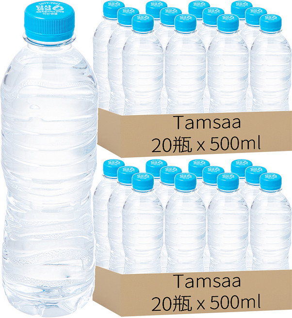 Tamsaa 礦泉水, 500ml, 40瓶