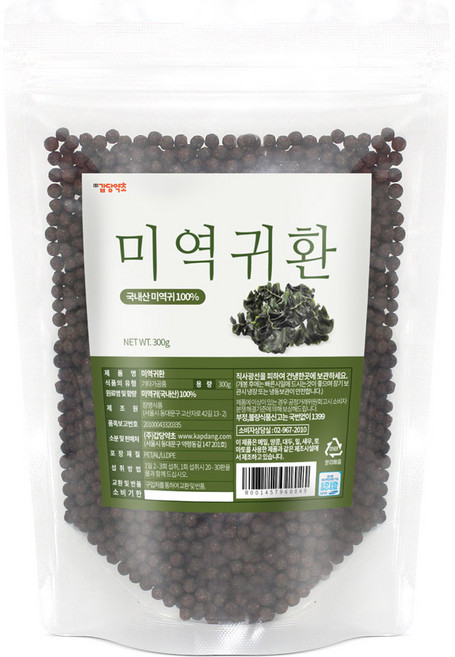 갑당약초 미역귀 환, 1개, 300g
