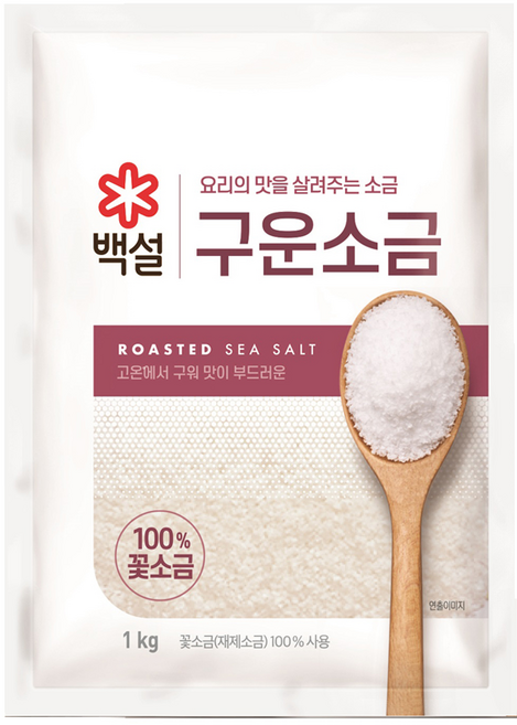 CJ 백설 구운소금, 1kg, 1개