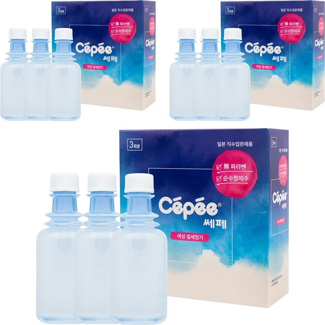 쎄페 여성청결제, 360ml, 3개 - 쿠팡