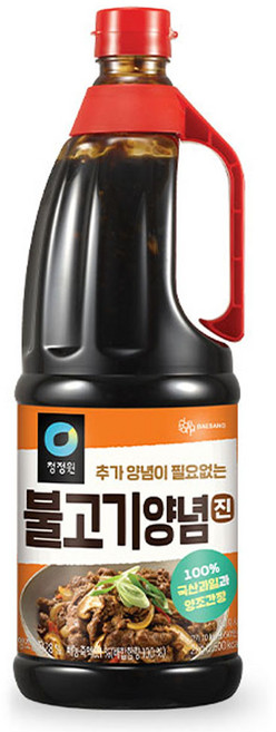 청정원 불고기양념 진, 2kg, 1개