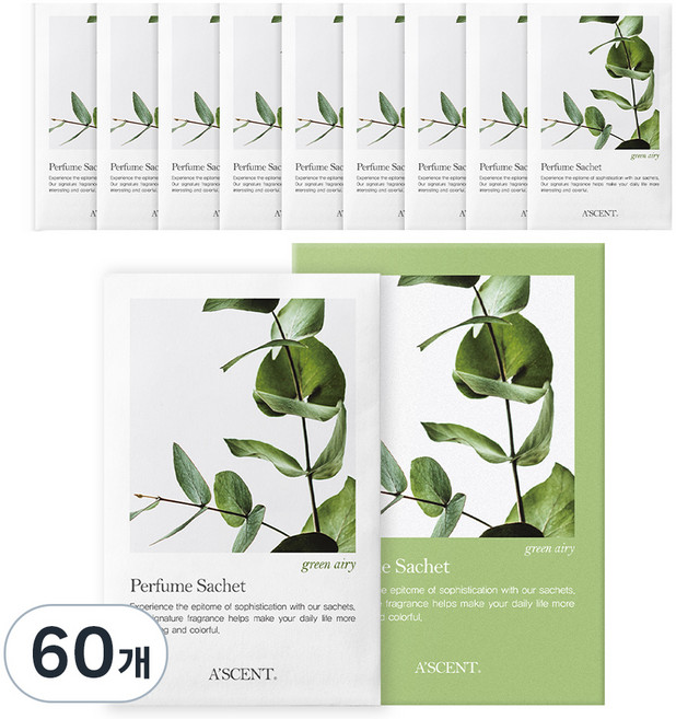 에이센트 퍼퓸 샤쉐 본품 S, 2.3g, 60개, 시그니처솝