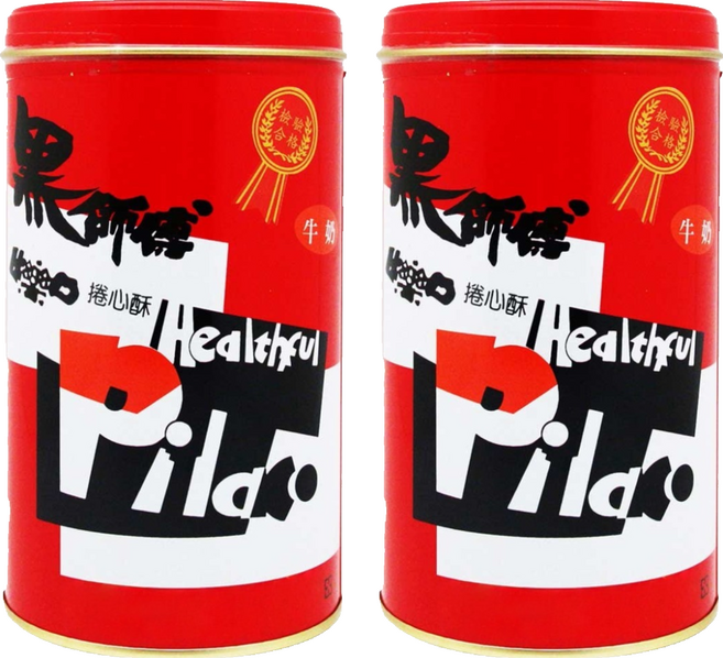 Healthful 黑師傅 捲心酥, 400g, 2罐