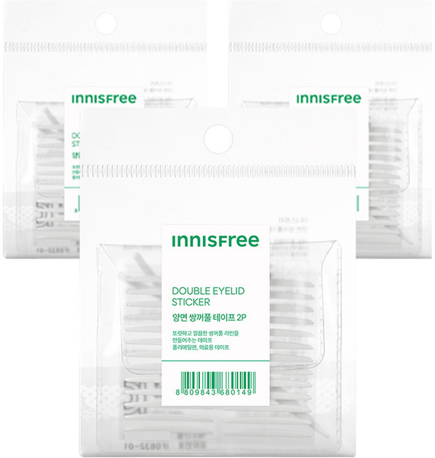 이니스프리 양면 쌍꺼풀 테이프 2P, 3개