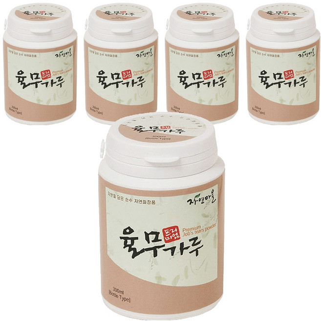 Jayeonmaeul 프리미엄 율무가루 팩, 1개입, 5개