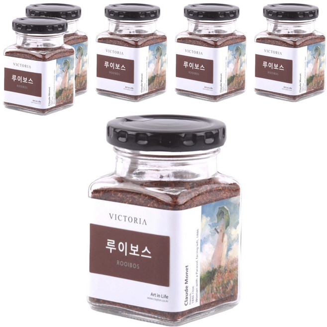 CLAYTON TEA 南非國寶茶 草本茶, 58g, 6個, 1入