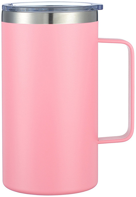 워터하마 비비드 텀블러 머그컵 710ml, 핑크, 1개