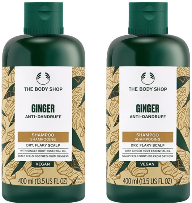 THE BODY SHOP 美體小舖 生薑頭皮護理洗髮精, 400ml, 2瓶