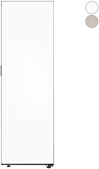 [색상선택형] 삼성전자 BESPOKE 냉장고 1도어 키친핏 409L 우개폐 방문설치, 화이트, RR40C7905AP