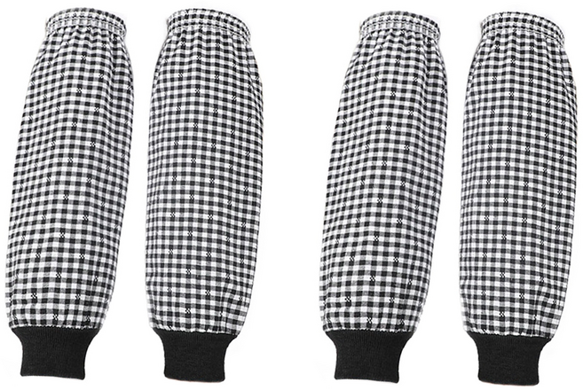 씨티컴퍼니 다용도 손목 시보리 토시 양팔 2세트, 블랙