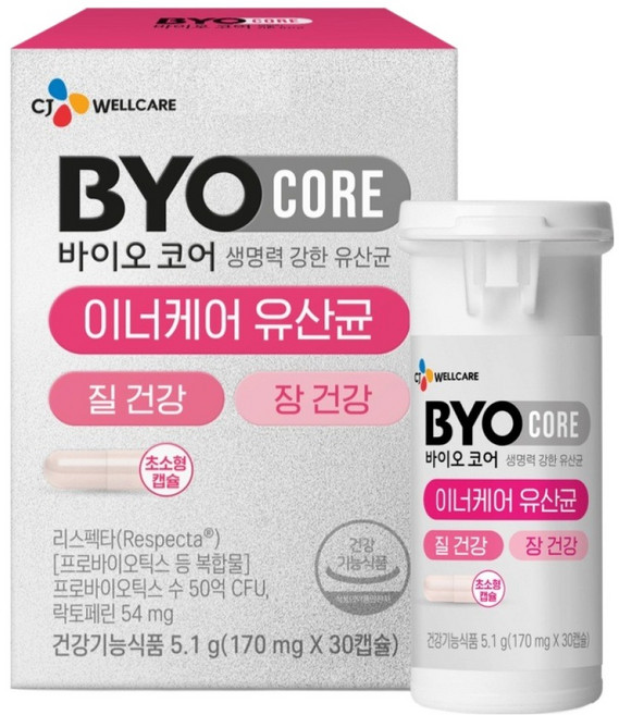 바이오코어 이너케어 유산균, 30정, 1개