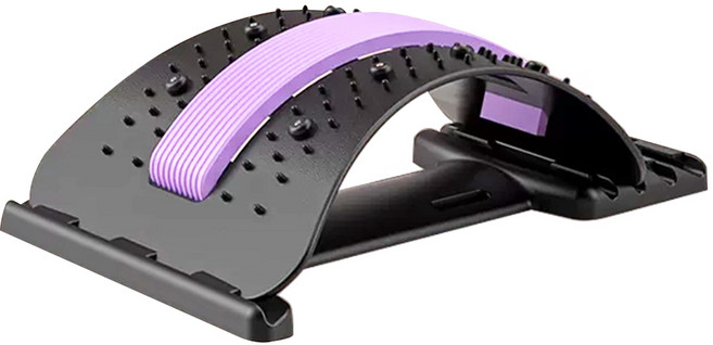 磁石腰部拉伸器, 紫色, 1個