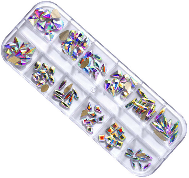 메이브라운 셀프 AB 네일스톤파츠, 오펄, 1개