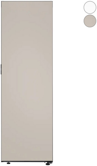 [색상선택형] 삼성전자 BESPOKE 냉장고 1도어 키친핏 409L 우개폐 방문설치, 에센셜 베이지, RR40C7905AP