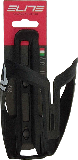 ELITE ALA 玻璃纖維 輕量自行車水壺架, 消光白, 1個