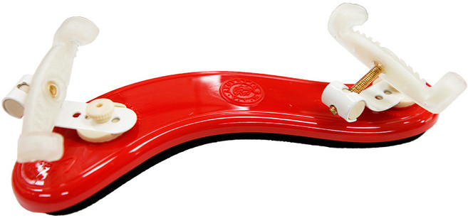 비바라뮤지카 어거스틴 플렉스 바이올린 어깨받침 1/4-1/2, 파스텔 레드, 1개