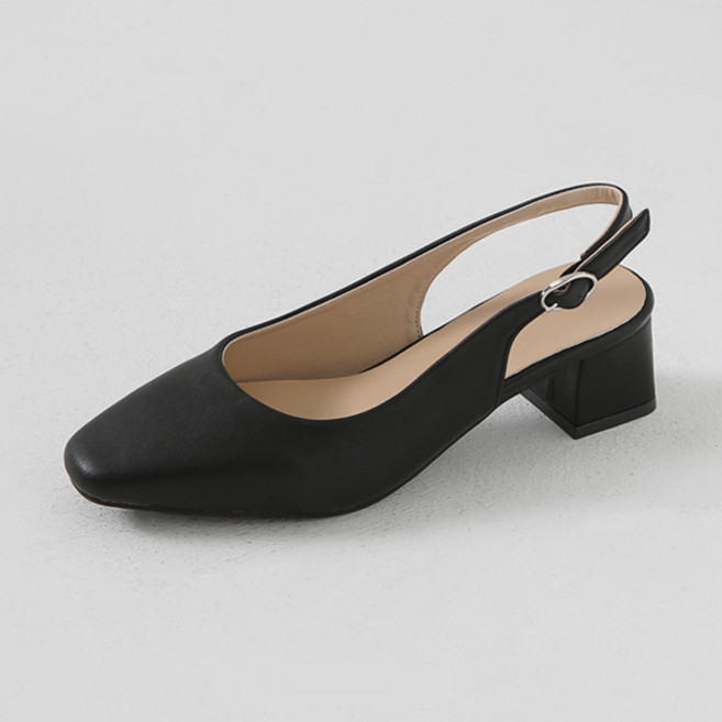 착한구두 가르셀 미들힐 슬링백 4.5cm SBLTS1c062
