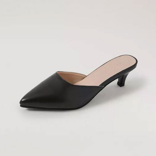 착한구두 여성용 폴리 스틸레토 뮬 샌들 MLLTT1b3030c2