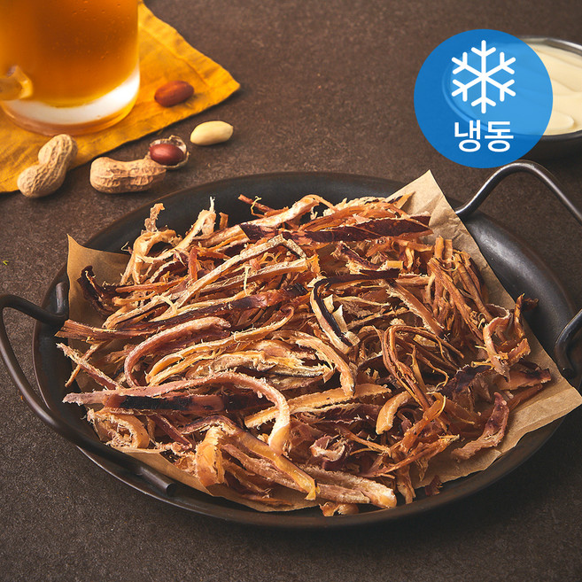 우리두리건어물 HACCP 맥반석오징어채, 500g, 1개