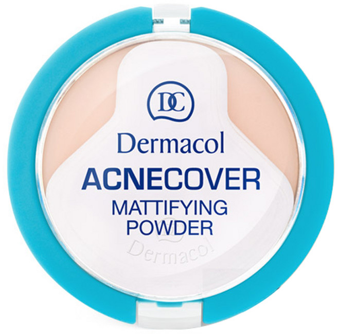 더마콜 아크네커버 매티파잉 파우더 11g, 포쉘린, 1개