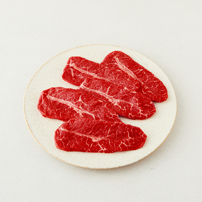 미국산 초이스 부채살 구이용 (냉장), 300g, 1개