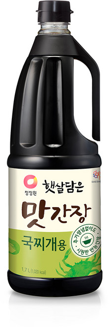 청정원 햇살담은 맛간장 국찌개용, 1개, 1.7L