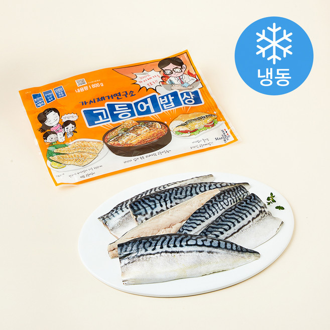가시제거연구소 고등어밥상 순살 고등어 (냉동), 800g, 1개