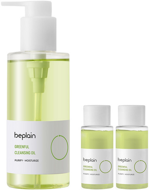 beplain 苾沛恩 綠豆溫和舒緩卸妝油組, 1組
