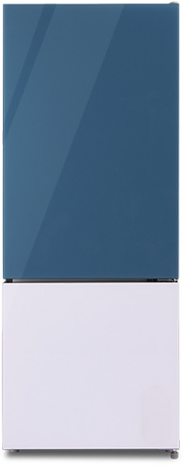 쿠잉전자 프리즘 글라스 189L 2도어 냉장고 방문설치, BSR-C192NW