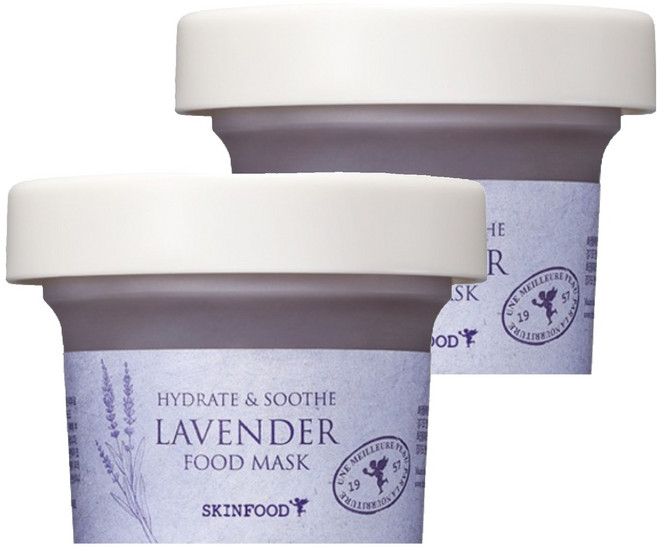 스킨푸드 라벤더 푸드 마스크 120g, 1개입, 2개