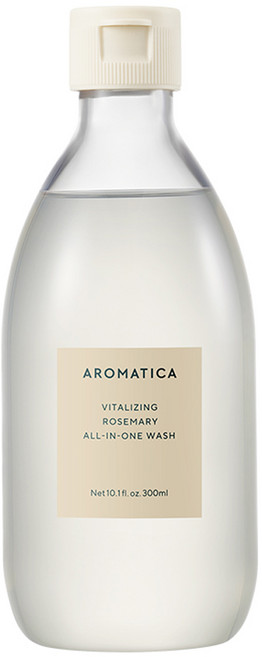 AROMATICA 艾瑪植萃 多合一沐浴露 迷迭香味, 300ml, 1瓶