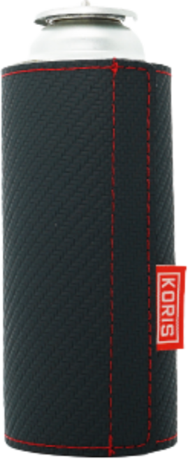 코리스 차박캠핑 매트카본가죽 부탄가스 워머 220g, 블랙, 1개