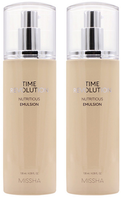 미샤 타임 레볼루션 뉴트리셔스 에멀전, 130ml, 2개