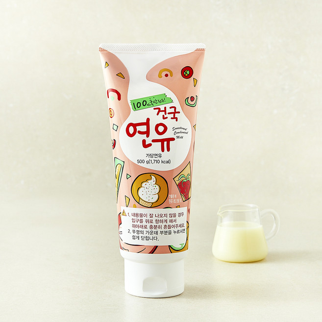 건국유업 건국 연유, 1개, 500g