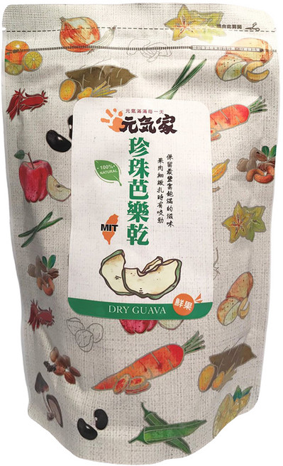 元氣家 珍珠芭樂乾, 200g, 1包