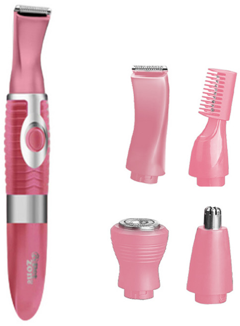 petzone 애견용 미니 다기능부분이발기, 핑크, 1개