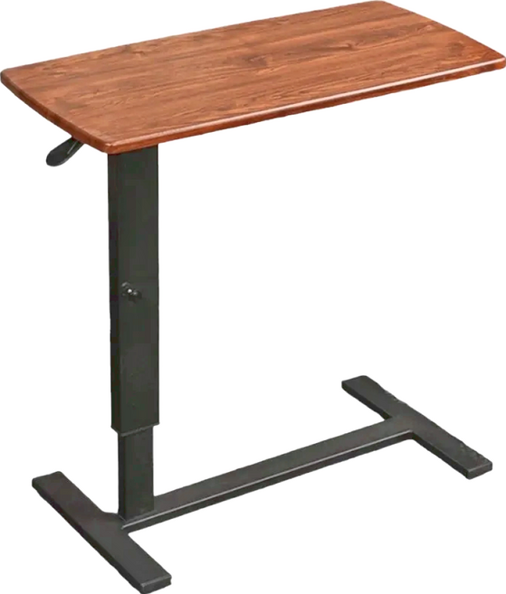 BALF 琦晟傢俱 氣壓升降 可折疊桌 ACH-025 11kg, 木色 + 黑色