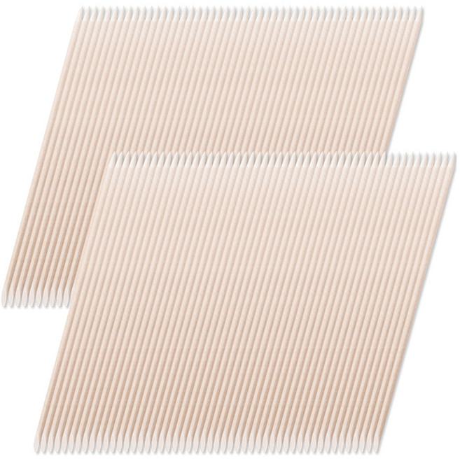 엘비아 네일 우드스틱, 100개, 오렌지