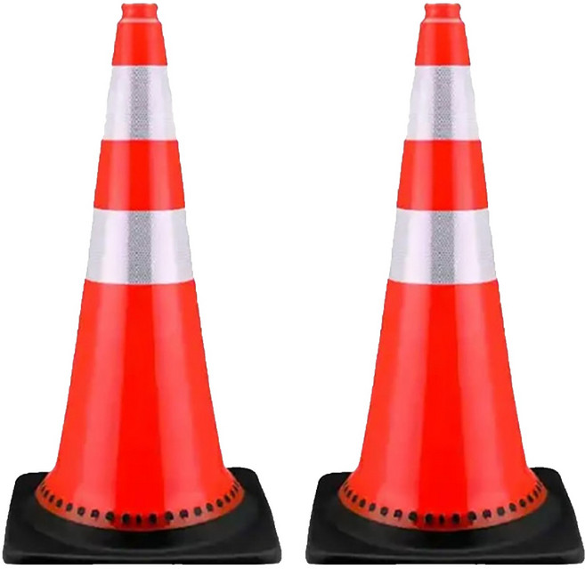 TIS 헤비 웨이트콘 2.3kg, 2개, 레드