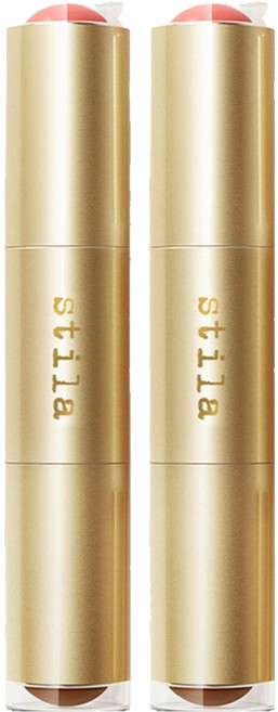 스틸라 블러쉬 앤 브론즈 하이드로 블러 치크 듀오, 그레이프프룻 + 캬라멜, 2개