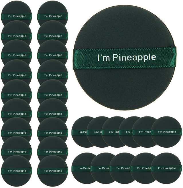 도도리치 물방울 쿠션 퍼프, 30개, 나는 파인애플