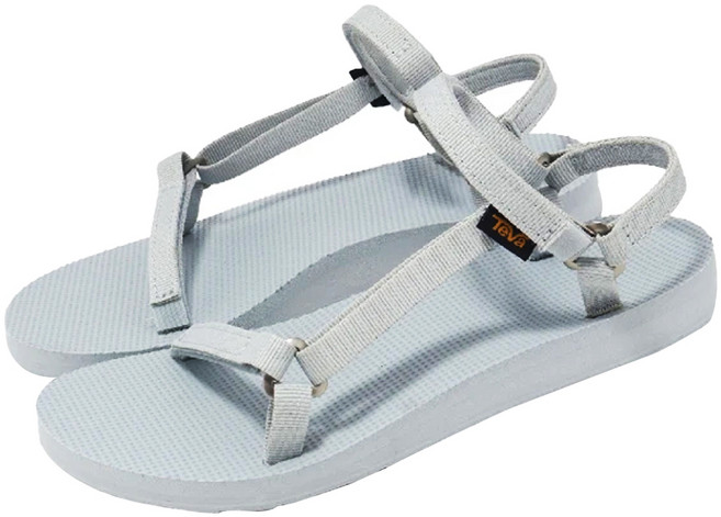 Teva 女款戶外機能織帶涼鞋 - W Original Universal Slim, 26cm, 珍珠藍