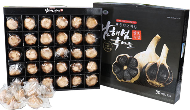 농업회사법인 남해섬 통흑마늘, 22g (30개입), 1개