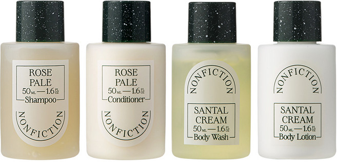 논픽션 바디앤헤어 미니트래블 세트 상탈크림 앤 로즈페일, 1세트