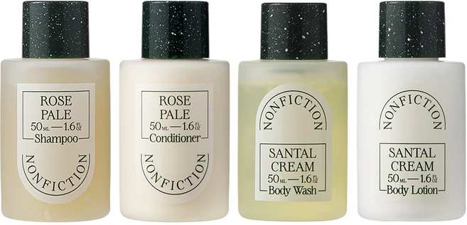 논픽션 바디앤헤어 미니트래블 세트 상탈크림 앤 로즈페일, 1세트 - 쿠팡