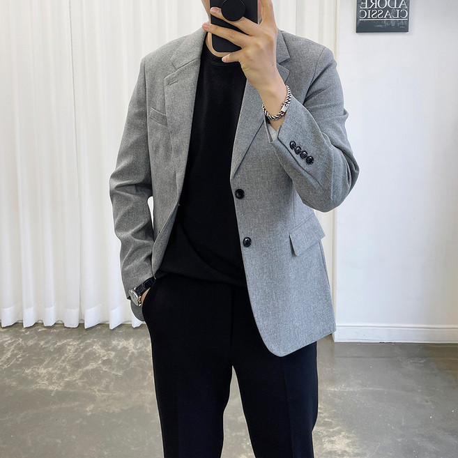 Ador 經典貴族5色春秋冬季休閒婚禮大碼外套