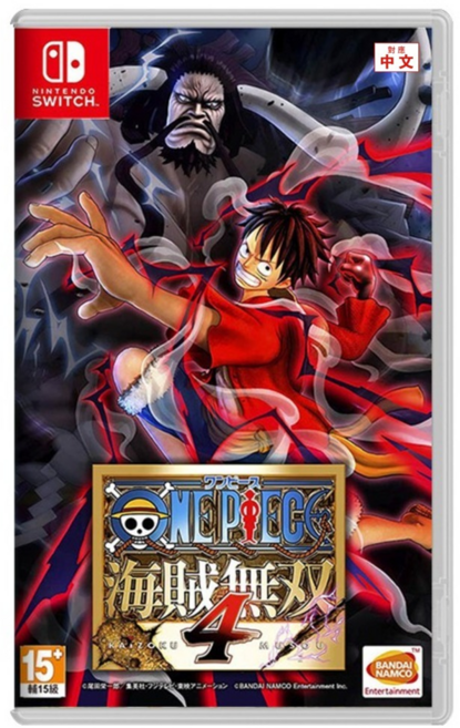Nintendo 任天堂 航海王 海賊無雙4 Switch 盒裝遊戲片 體驗刺激冒險, 中文版, 1盒